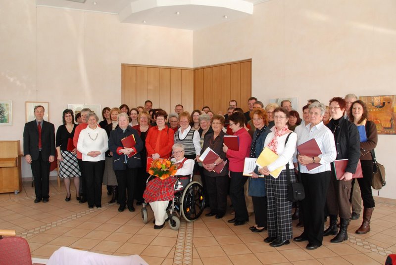 Kirchenchor Besuch im Altenheim
