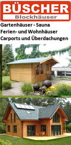 Büscher Blockhäuser Logo-Büscher