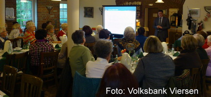 Volksbank informiert Landfrauen Voba-Waldniel-Landfrauen