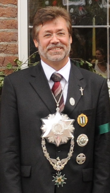 Heyen-Kirmes2009-König Heinz-Willi Mewissen