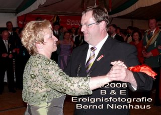 Das Königspaar beim Königstanz