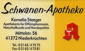 Schwanenapotheke Niederkrüchten Logo-Schwanenapotheke