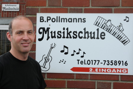 Musikschule Bernd Pollmanns Pollmanns-Musikschule-Schild