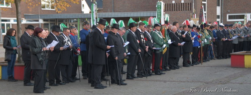 Gottesdienst auf dem Grundschulplatz Umzug 2021