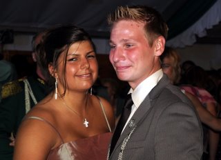 Ein strahlendes Königspaar Gütz-Kirm-2009-Samstag-AbendKönigspaar