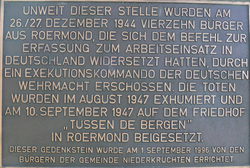 Mahnmal am Lüsekamp Lüsekamp-Mahnmal Inschrift
