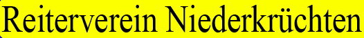 Logo-Reiterverein Niederkrüchten Logo-Reiterverein Niederkrüchten