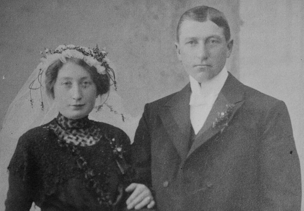 Hochzeit Bernard Nienhaus u Gertrud Andre