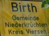 Birth-Ortsschild