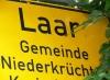 Laar-Ortsschild Laar-Ortsschild